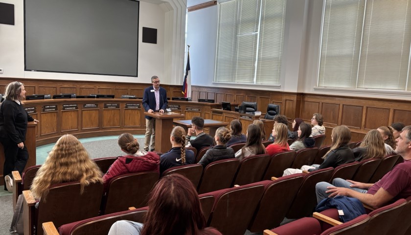 Empfang beim Bürgermeister von Rowlett