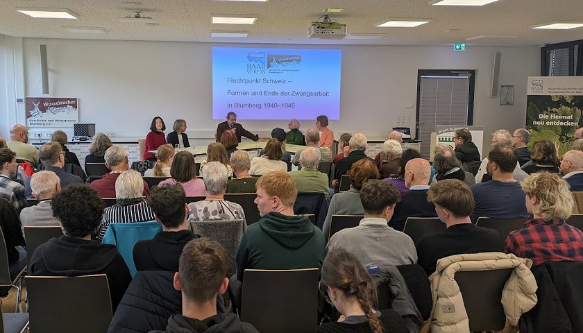 Gesprächsrunde im zweiten Teil der Fachtagung