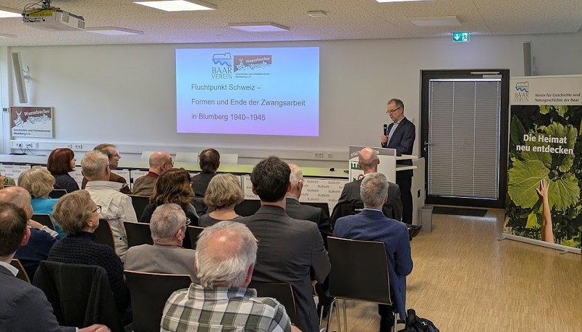 Laudatio des Baarvereins zu Beginn der Fachtagung