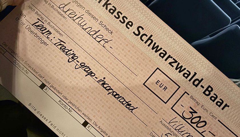 Der symbolische Gewinn als Plakat