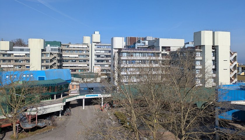 Die Uni Konstanz von oben