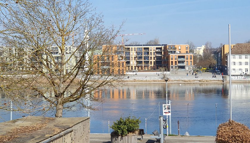 Blick aus dem Fenster der HTWG nach Norden