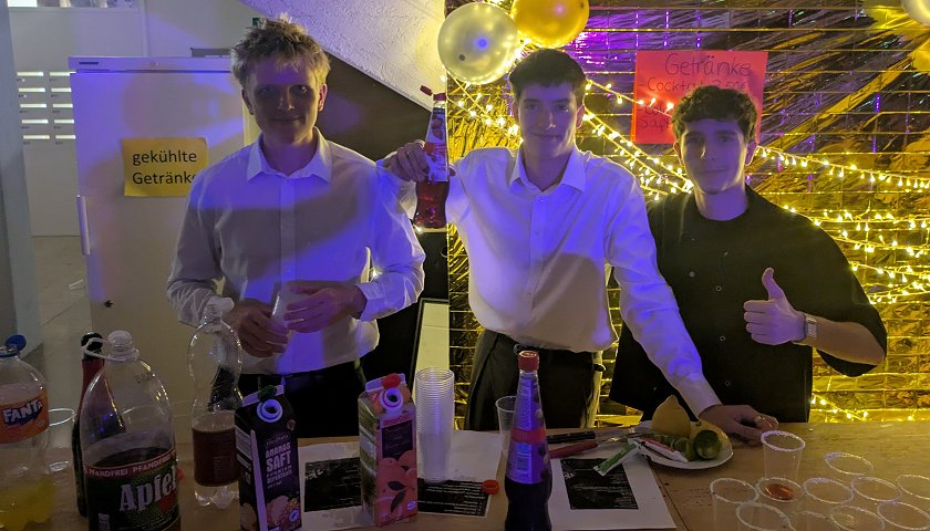 Penneball der SMV 2026: Barkeeper aus der KS1