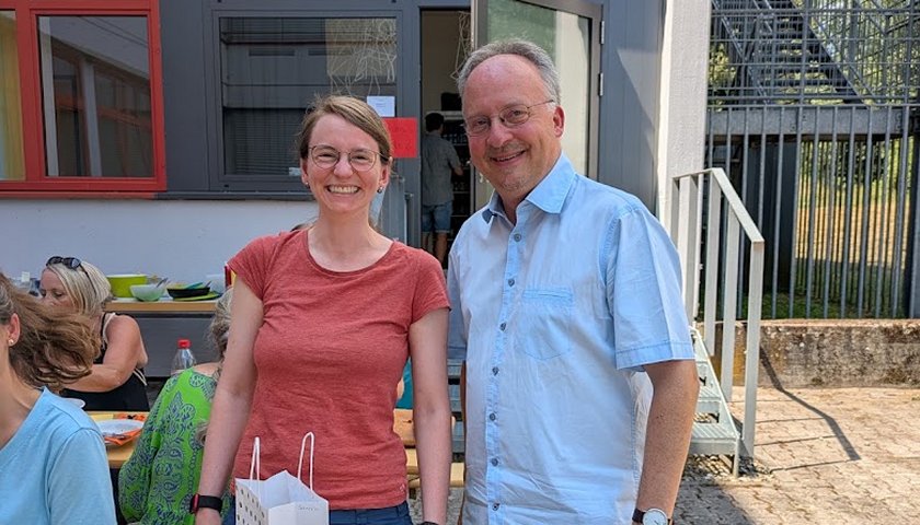 Verabschiedungen am FG: Lehrerin Schmickler