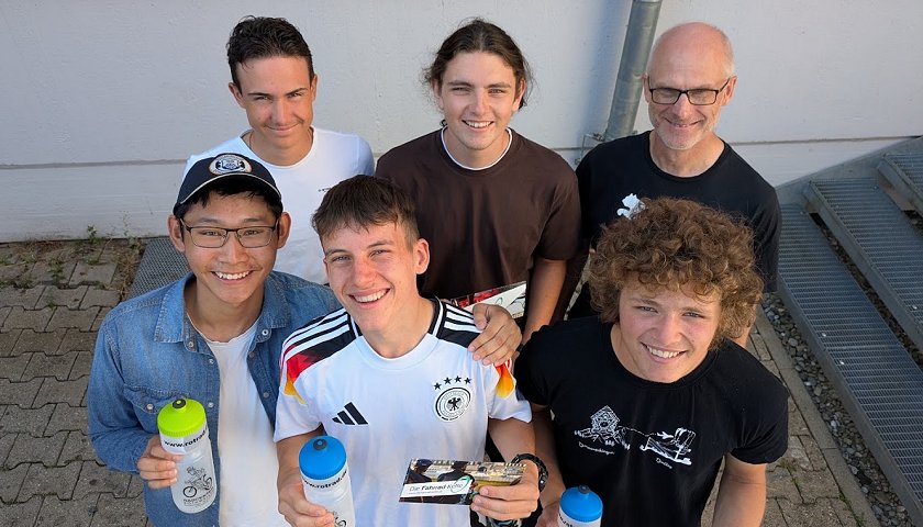 Siegerfoto Schulradeln 2026