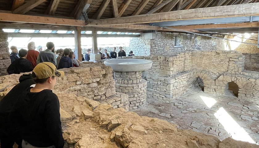 Wandertag 2026: Siebtklässler in Hüfingen
