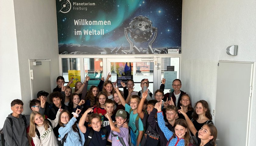 Wandertag 2026: Siebtklässler in Freiburg